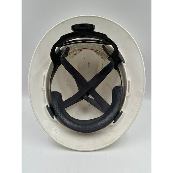 MSA V-Gard Protective Hard Hat Cap w/ Glaregard Underbrim Size Large - Picture 4 of 5